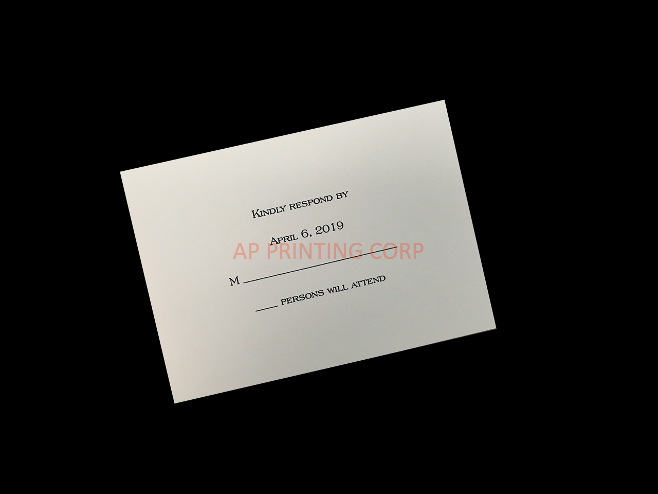 Lovely Sophisticate [CC-20] Pocket & Folder Invitation