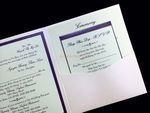 PAL-66-MMM Quartz, Violette, Serpentine Pocket & Folder Invitation