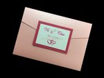 PAL-R-57-MMM Rose Quartz, Azalea, Ice Silver Pocket & Folder Invitation