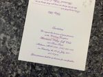 K3318 [I-11] Forever Together Bride & Groom Wedding Invitation