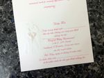 K8401 [I-12] Eternal Bliss Bride & Groom Wedding Invitation