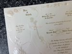 K8701 [I-11] Forever Entwined Bride & Groom Wedding Invitation