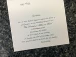 AP-[I-14] Subtle Sophistication Flowers Wedding Invitation