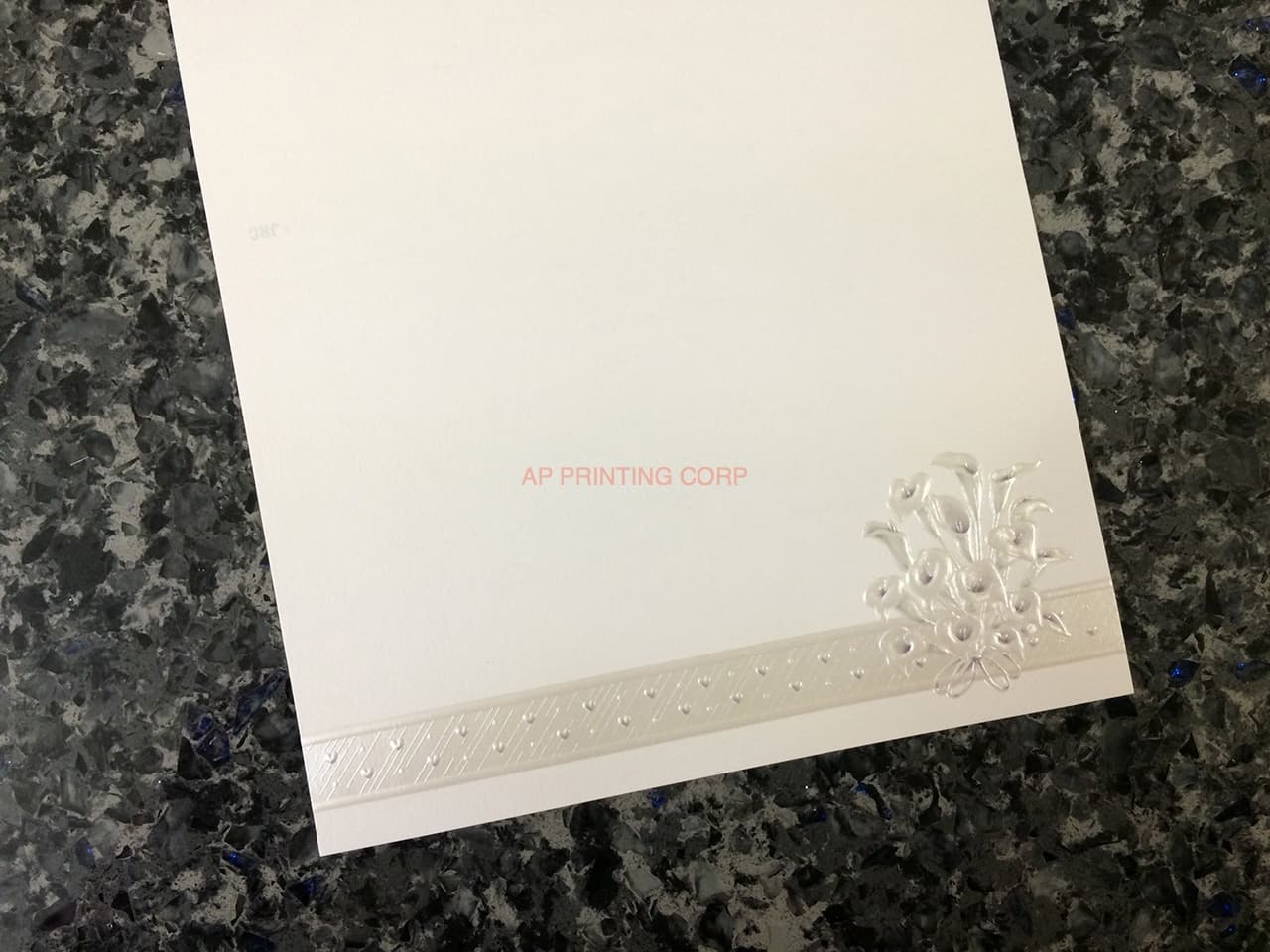 K8784 [I-11] Spring Harmony Flowers Wedding Invitation