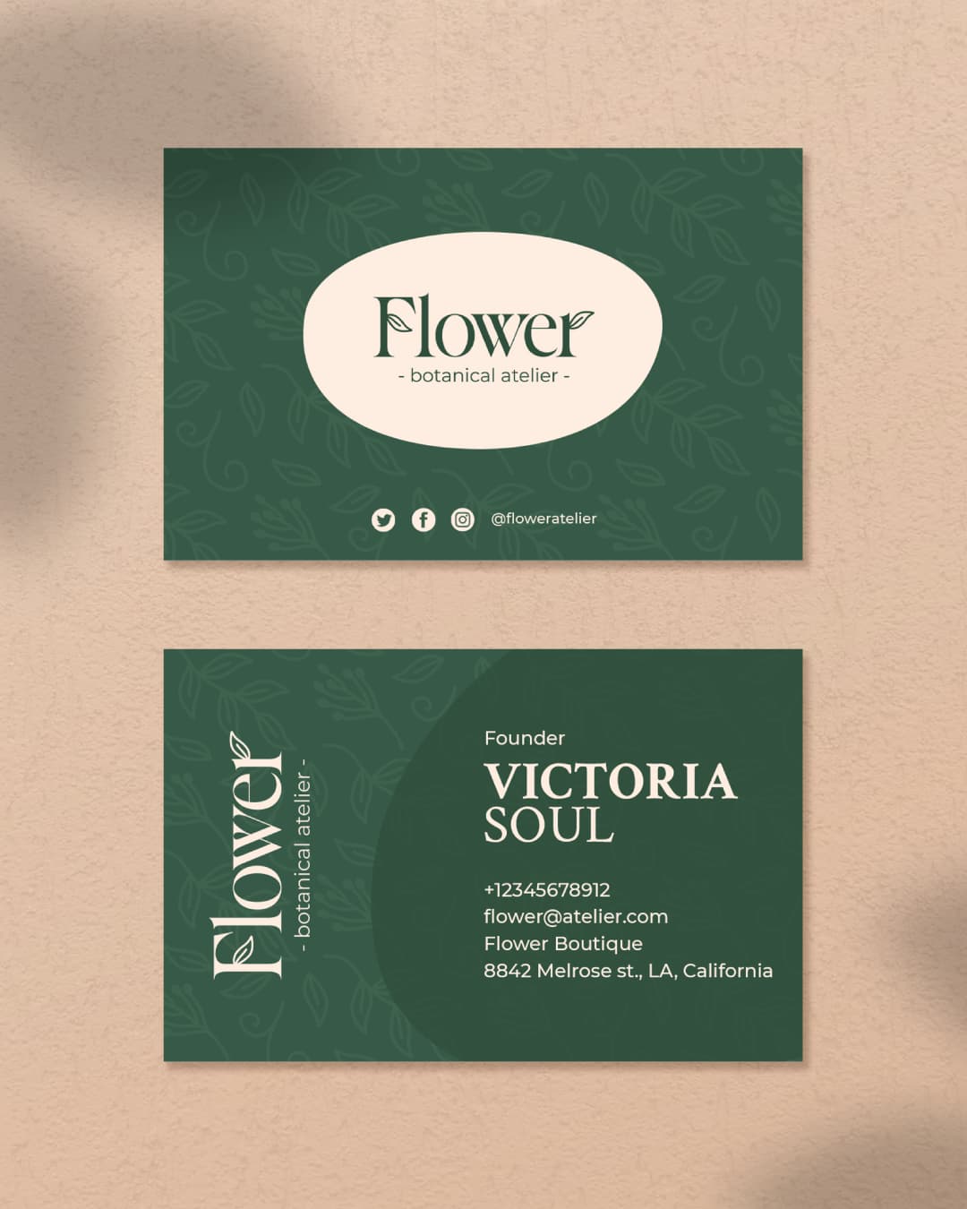 Natural Business Cards