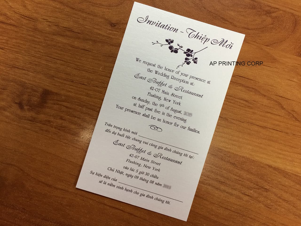 PAL-57-MMM Silver, Amethyst, Ice Silver Pocket & Folder Invitation