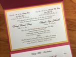PAL-R-57-MMM-Band Azalea, Gold, Opal Pocket & Folder Invitation