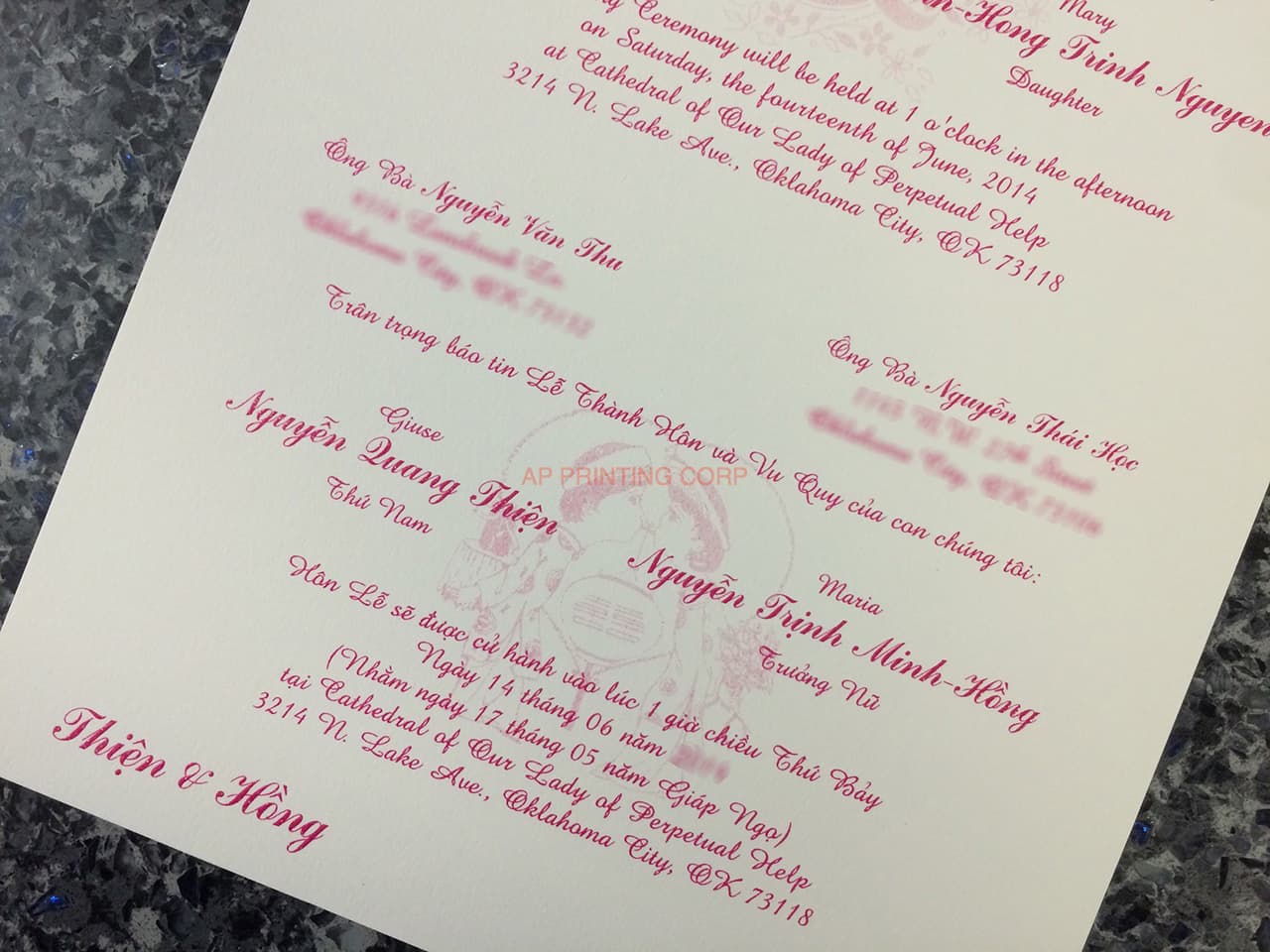 ART-84019 [I-10] Whispers of Nature Birds & Doves Wedding Invitation