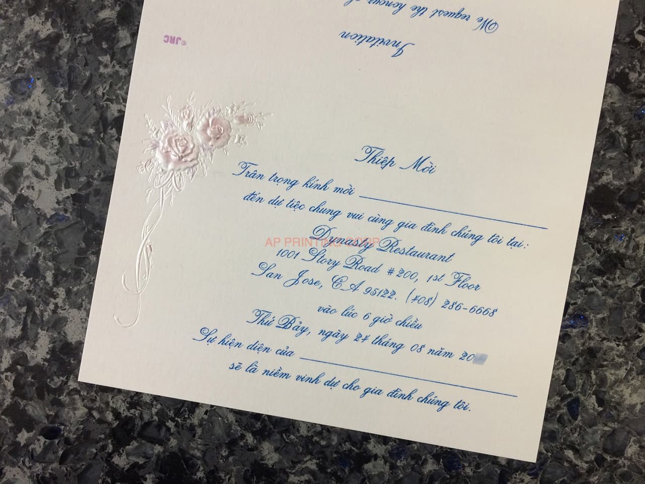 K9409 [I-10] Chic Serenade Birds & Doves Wedding Invitation