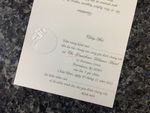 AP-[I-14] Subtle Sophistication Flowers Wedding Invitation