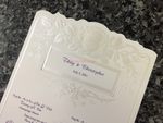K1618 [I-11] Timeless Elegance Flowers Wedding Invitation