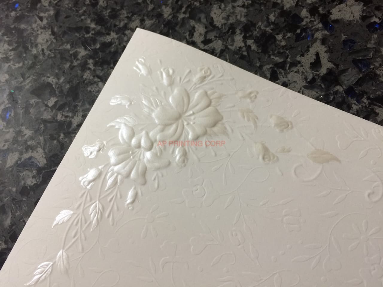 K9995 [I-10] Botanical Elegance Flowers Wedding Invitation