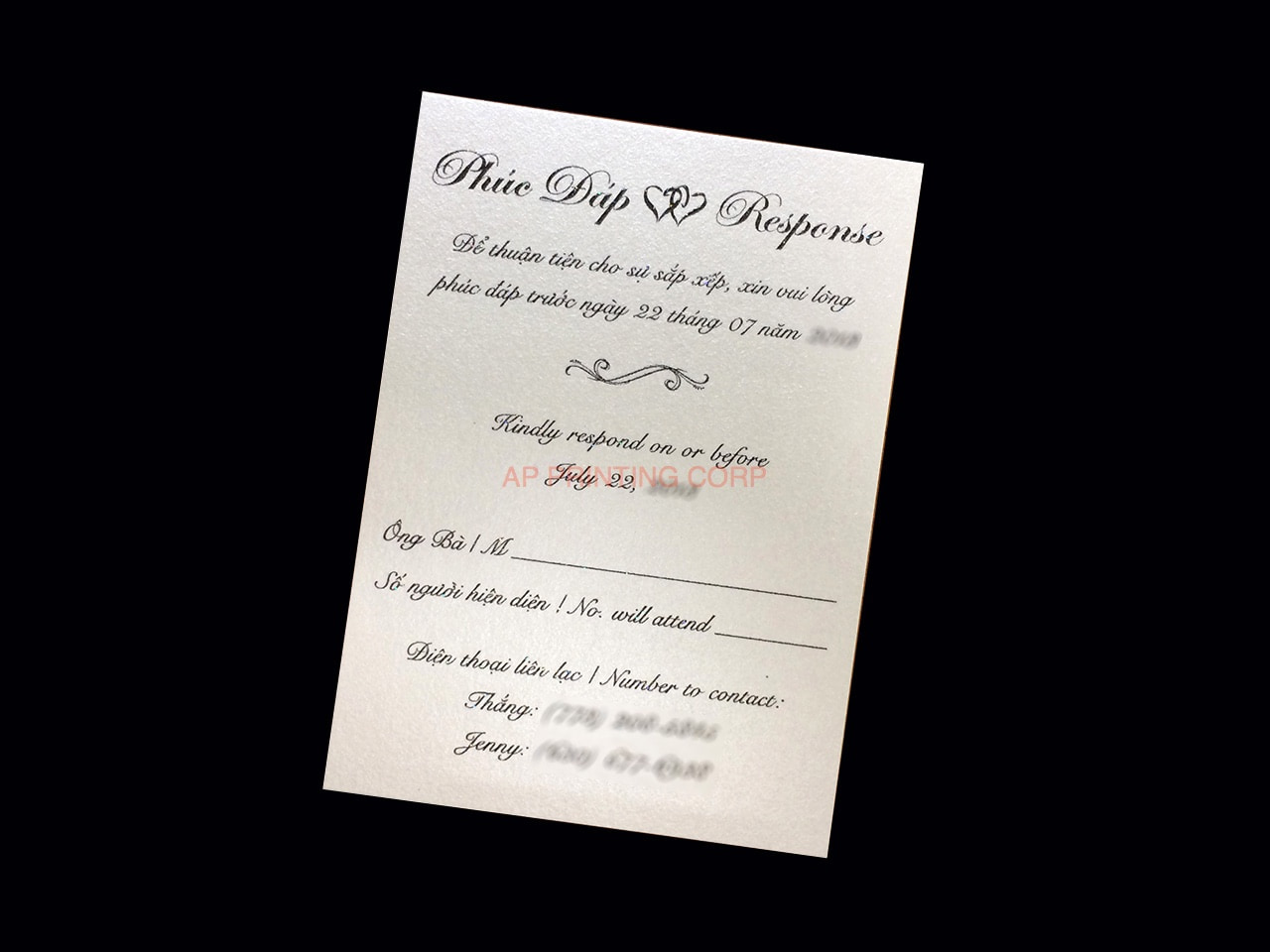 PAL-66-MMM Crystal, Ionised, Quartz Pocket & Folder Invitation