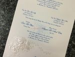 K8455 [I-11] Serenade of Flowers Wedding Invitation