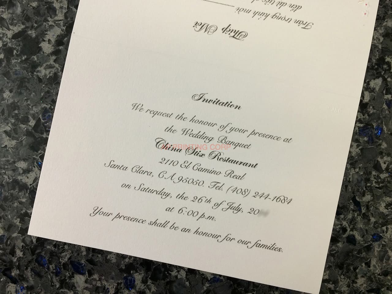 K8631 [I-11] Blushing Blooms Flowers Wedding Invitation