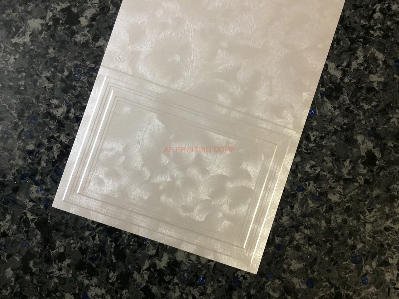 K7105-Overlay [I-13] Vietnamese & English Wedding Invitation