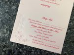 K447 [I-10] Gilded Affection Birds & Doves Wedding Invitation