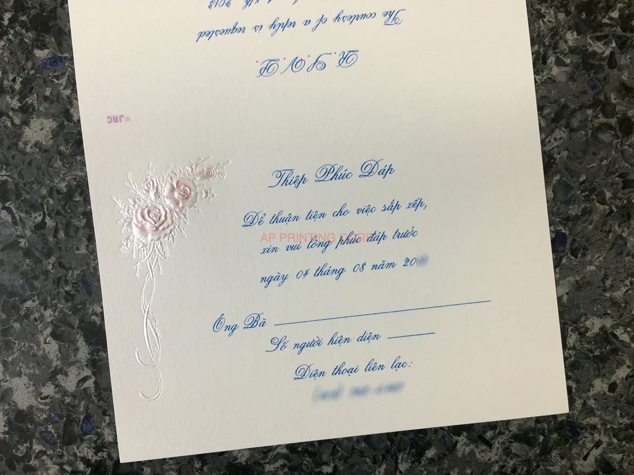 K9409 [I-10] Chic Serenade Birds & Doves Wedding Invitation