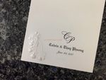 K3315 [I-10] Chic Wedding Bliss Bride & Groom Wedding Invitation