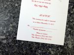 K8719 [I-11] Garden of Love Bride & Groom Wedding Invitation