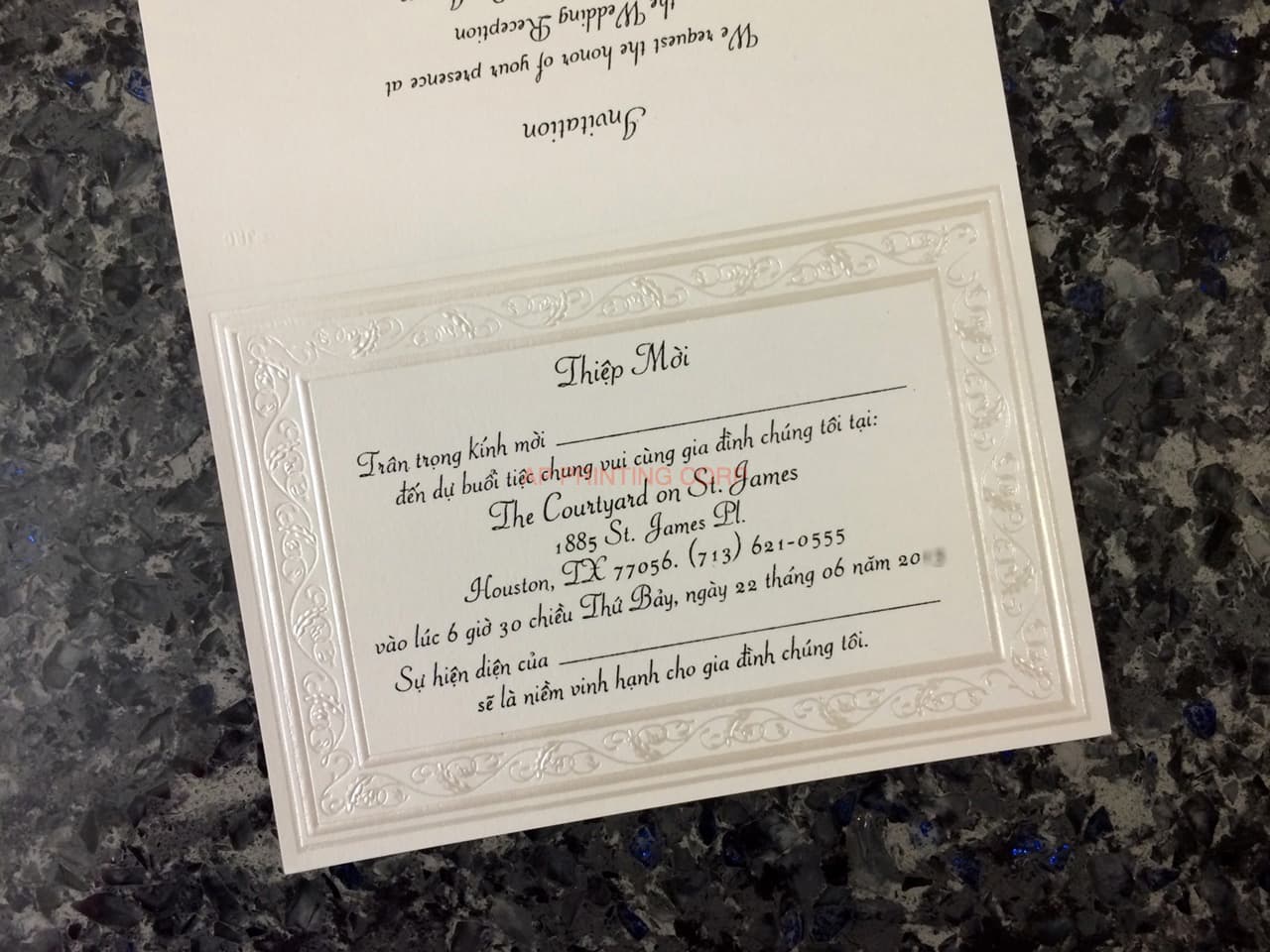 K9152 [I-11] Harmony in Bloom Flowers Wedding Invitation