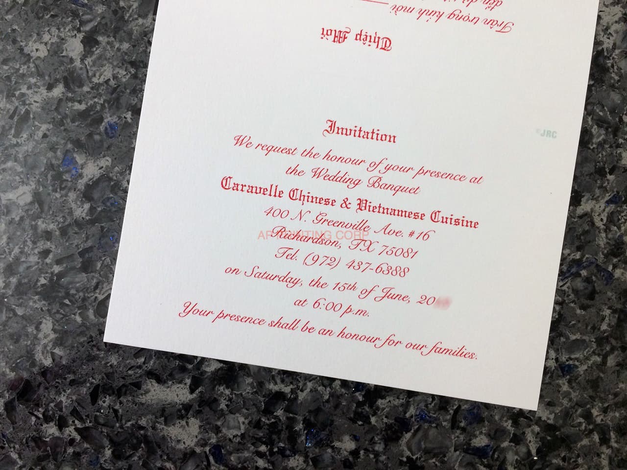 K9649 [I-11] Enchanted Petals & Flowers Wedding Invitation