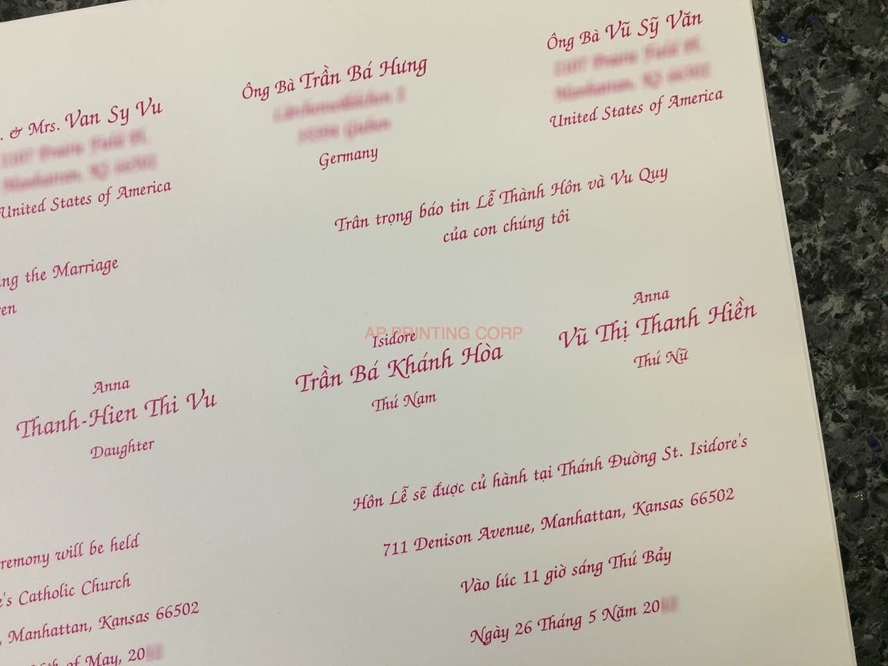 K9995 [I-10] Botanical Elegance Flowers Wedding Invitation