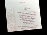 T1402 [I-15] Silk Flowers Beauty Wedding Invitation