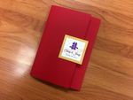 CTF-68-N-N Red, Natural Pocket & Folder Invitation