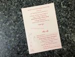 K8257 [I-11] Cherished Union Bride & Groom Wedding Invitation