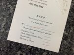 K8754 [I-11] Enchanted Nuptials Bride & Groom Wedding Invitation