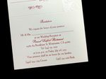 T1402 [I-15] Silk Flowers Beauty Wedding Invitation