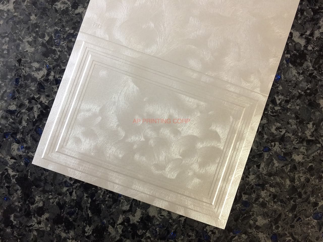 K7105-Overlay [I-13] Vietnamese & English Wedding Invitation