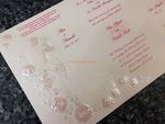 K3317 [I-11] Celestial Love Bride & Groom Wedding Invitation