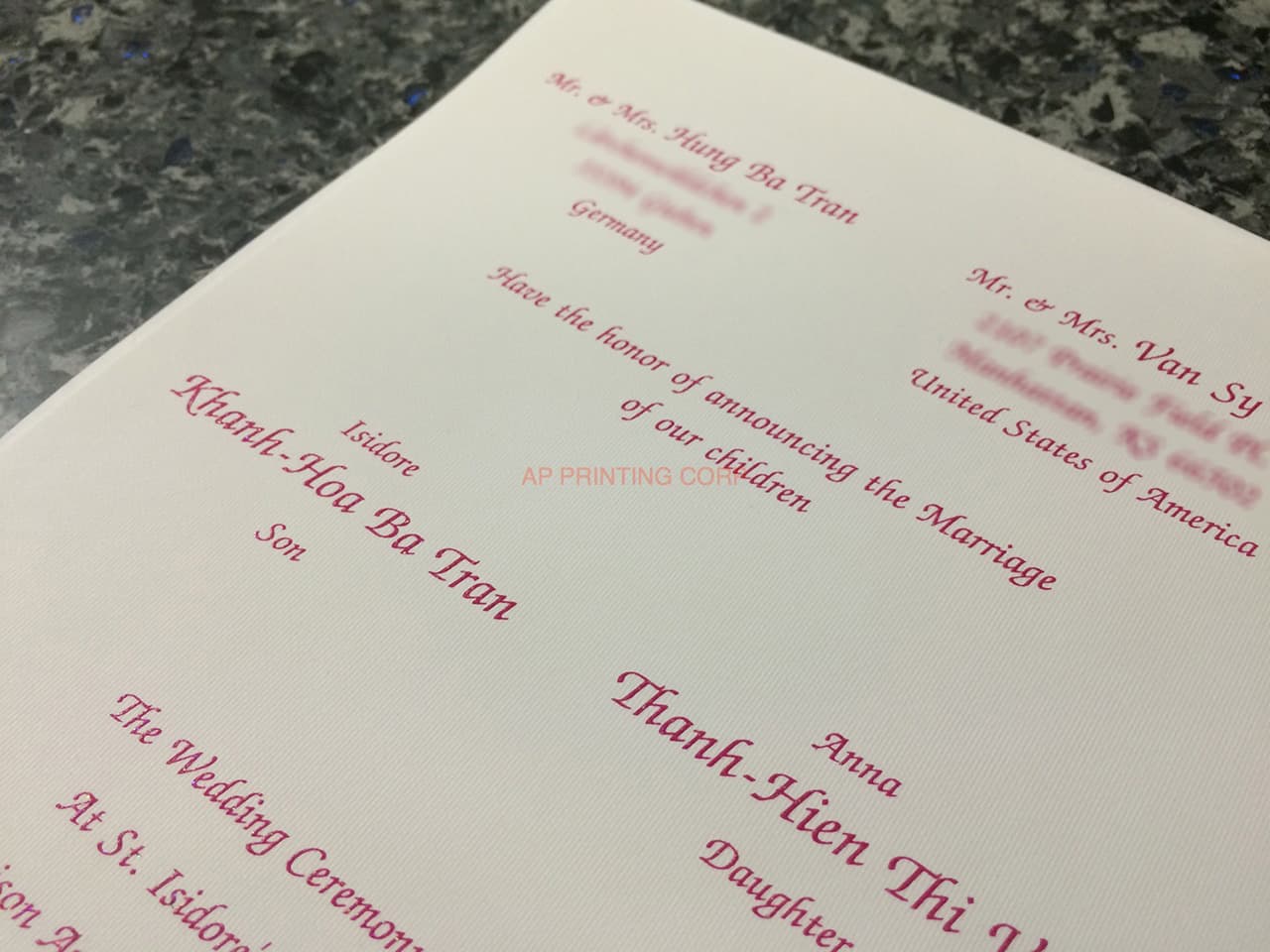 K9995 [I-10] Botanical Elegance Flowers Wedding Invitation