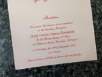 K8257 [I-11] Cherished Union Bride & Groom Wedding Invitation