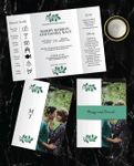 Photo Covered 5x7 Gate Fold Wedding Invitation