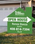 BHGRE Green Mirage House Shape Sign 2
