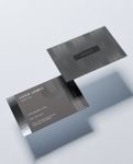 Raised Foil Business Cards