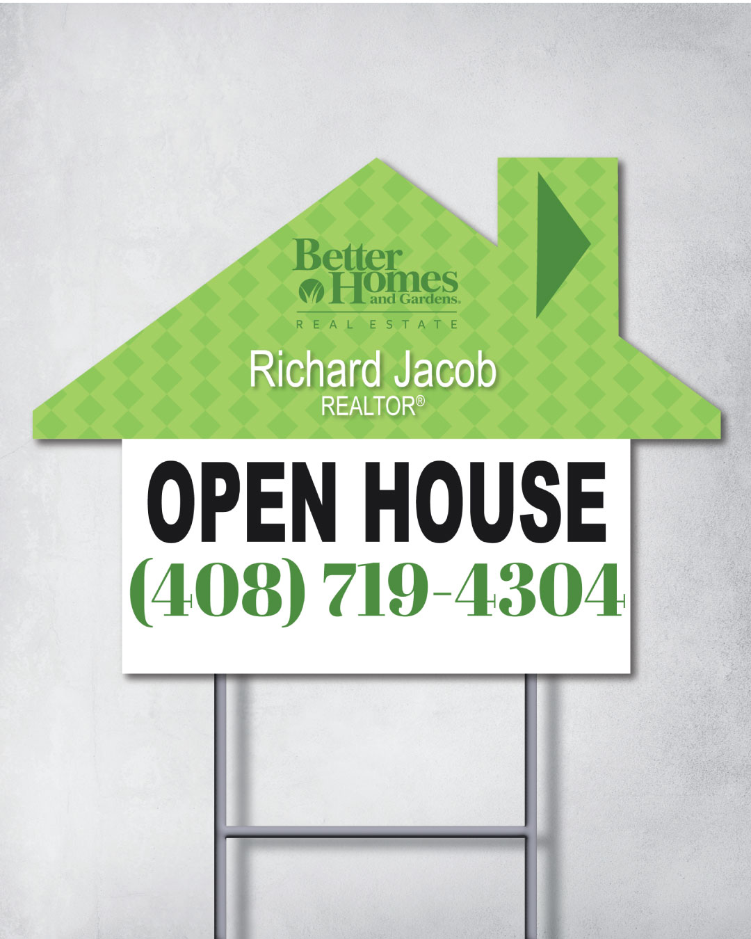 BHGRE Fresh Palette House Shape Sign 1