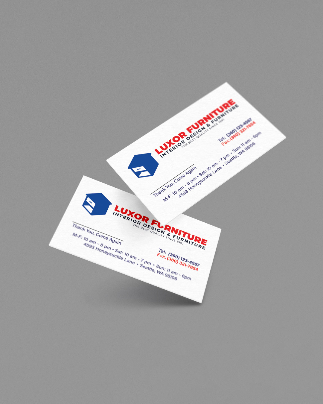 Visual Harmony Standard Business Cards 1