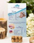 Light Blue Ocean Menu 1