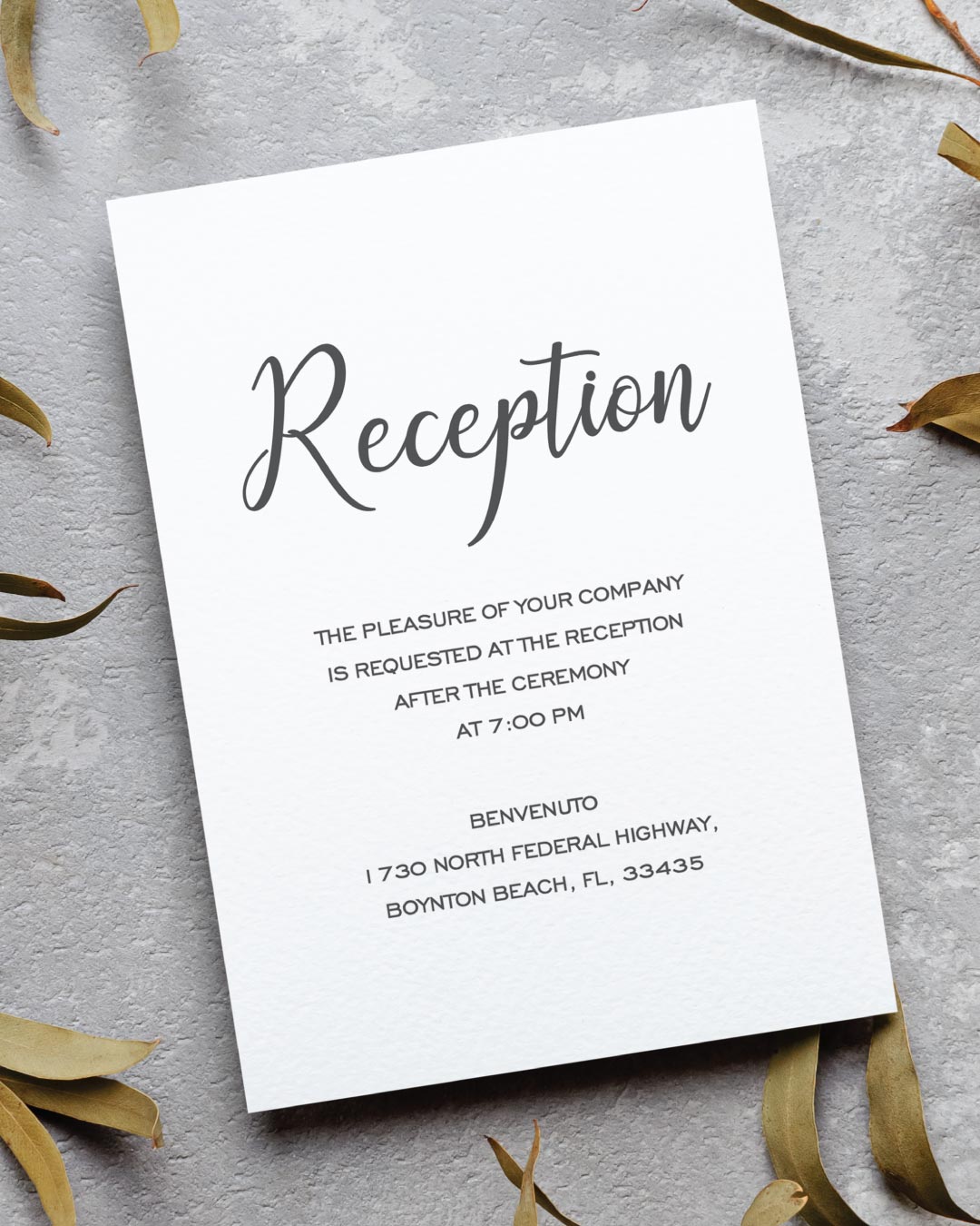 Reception
