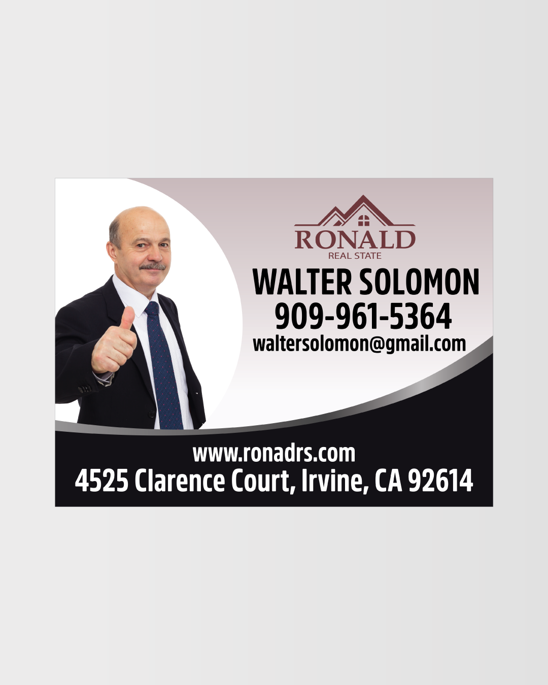 Real State Car Magnet