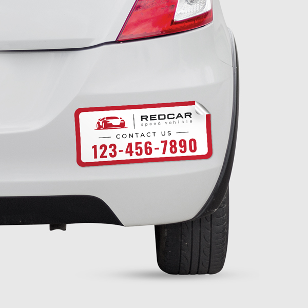 Adhesive Vinyl Bumper Sticker