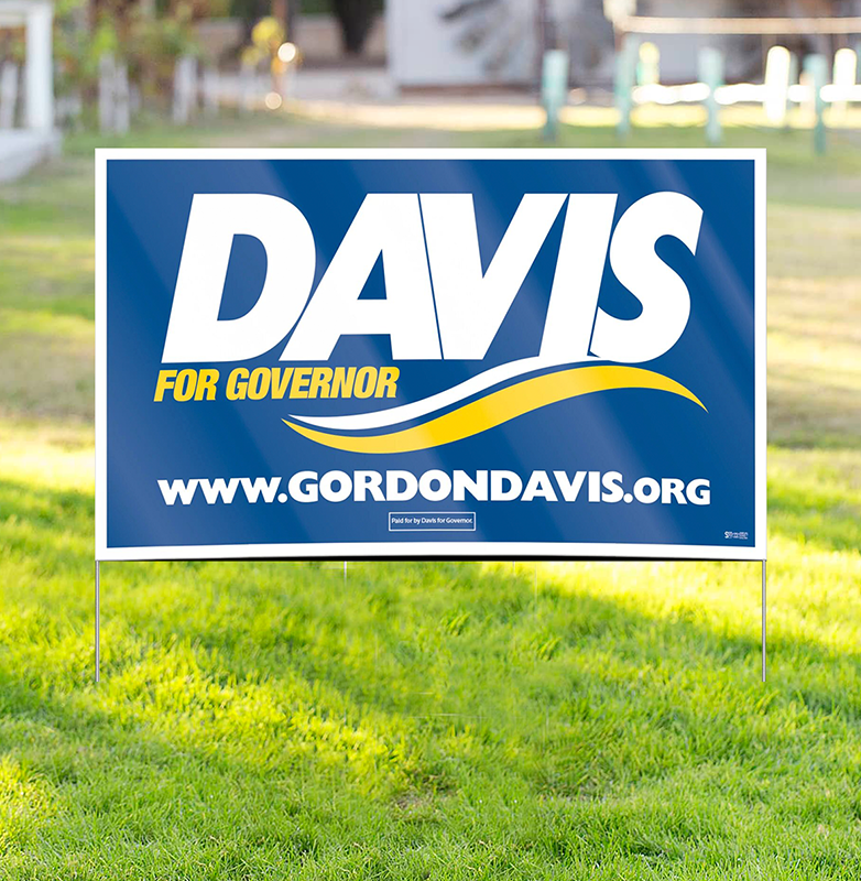 Yard Signs (Poly Bag Double-Sided)