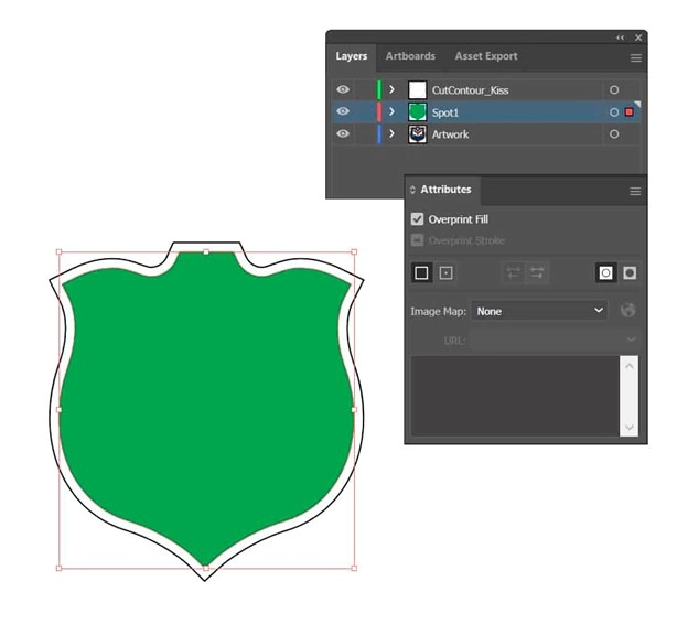 White Spot Color Generation