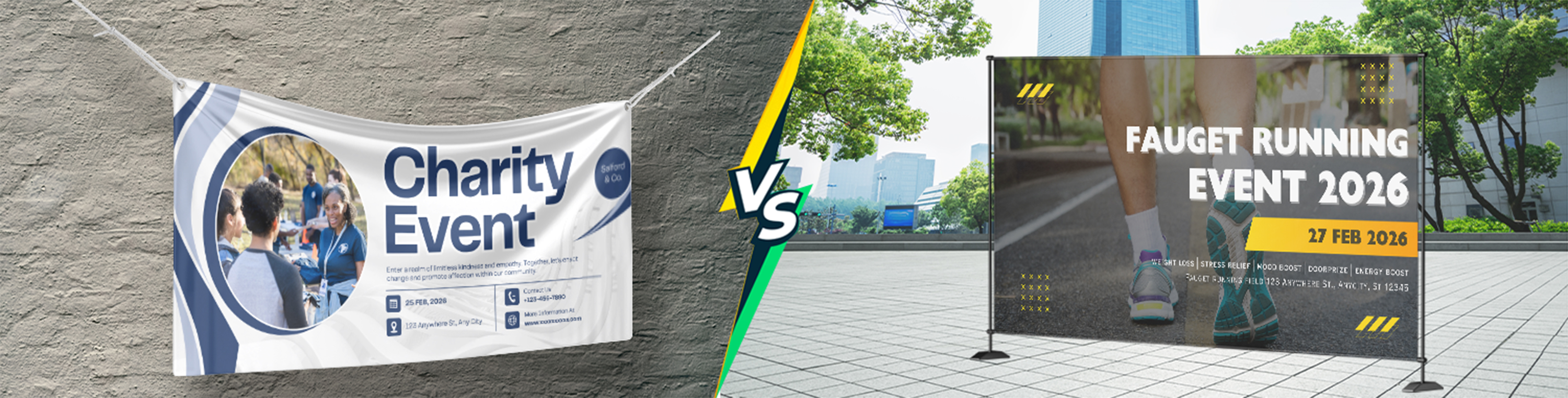 Backdrop or Banner?The Ultimate NYC Event Display Comparison