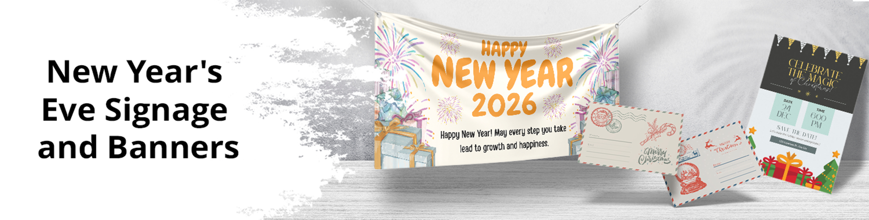 New Year's Eve Signage and Banners