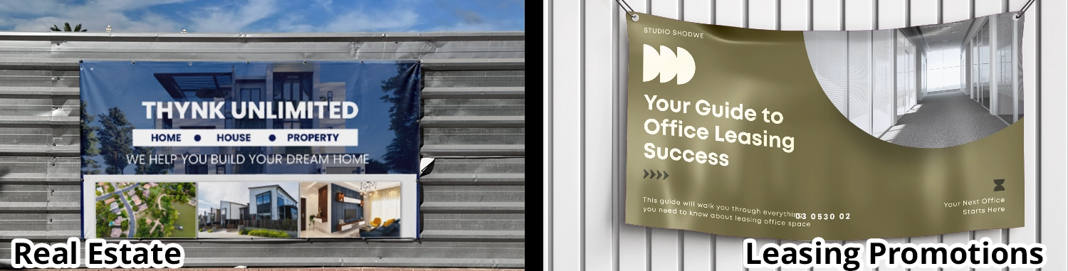 Real Estate Open Houses or Leasing Promotions